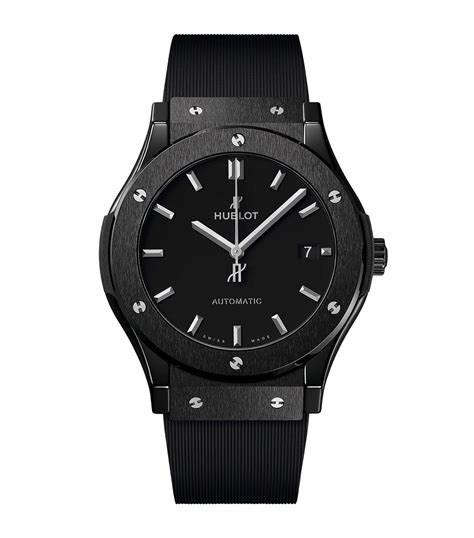 hublot classic fusion skeleton black ceramic|More.